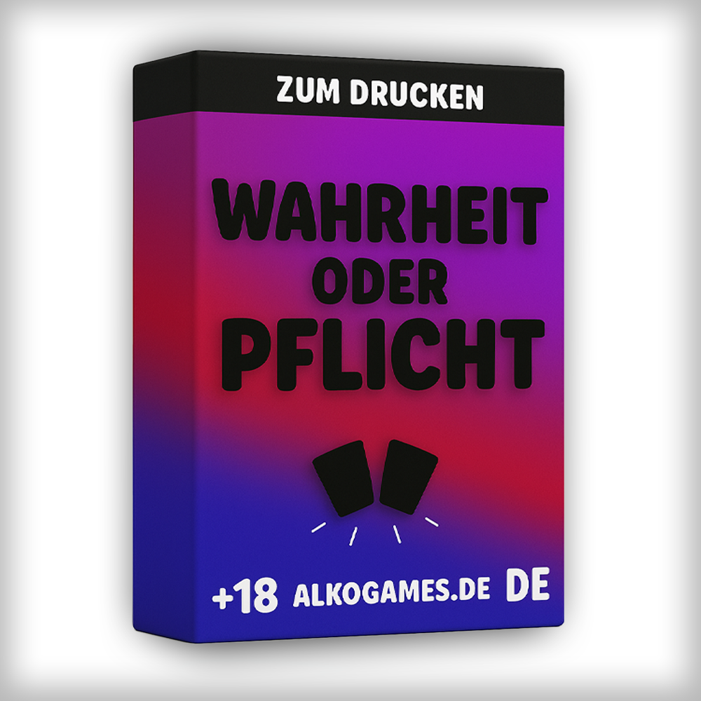 Spiel "Wahrheit Oder Pflicht" (Zum Drucken)