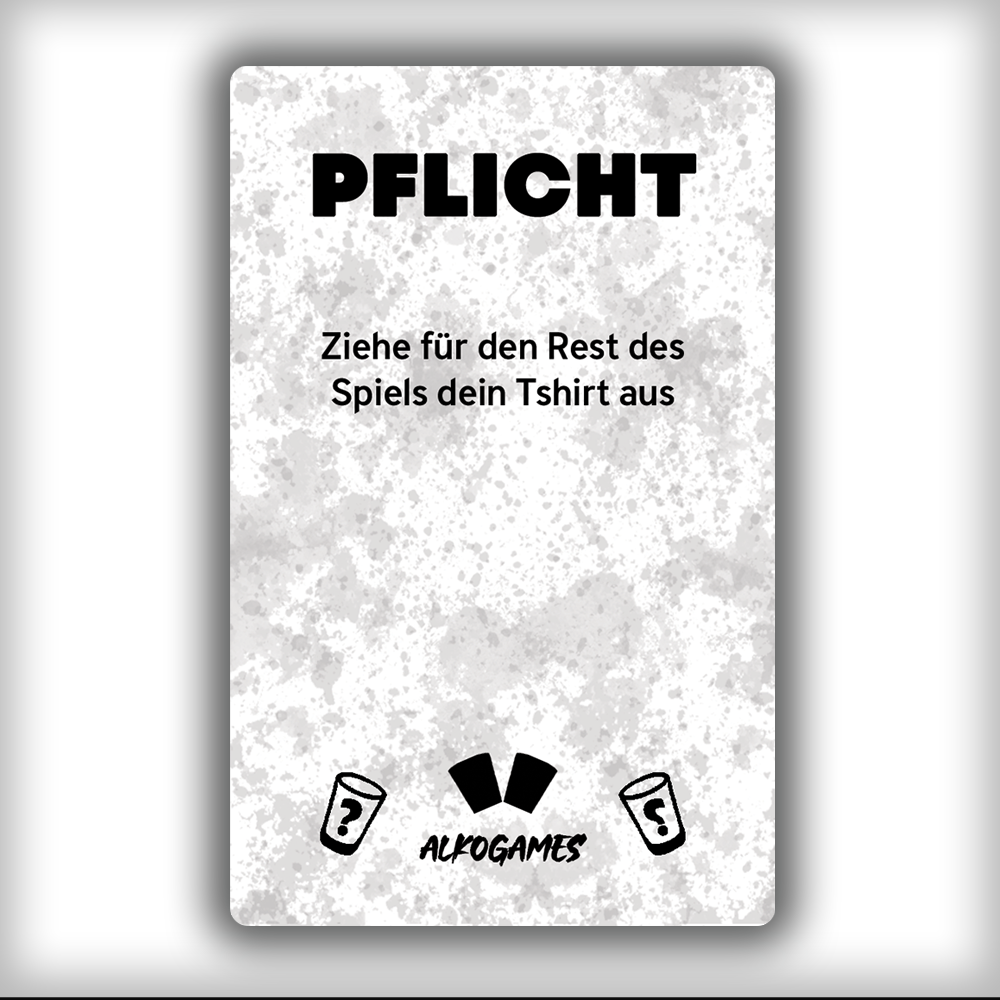 Set „Trink Etwas Wenn“ + „Wahrheit Oder Pflicht“