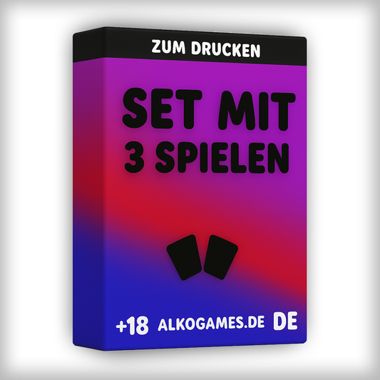 Set Mit 3 Spielen (Zum Drucken)