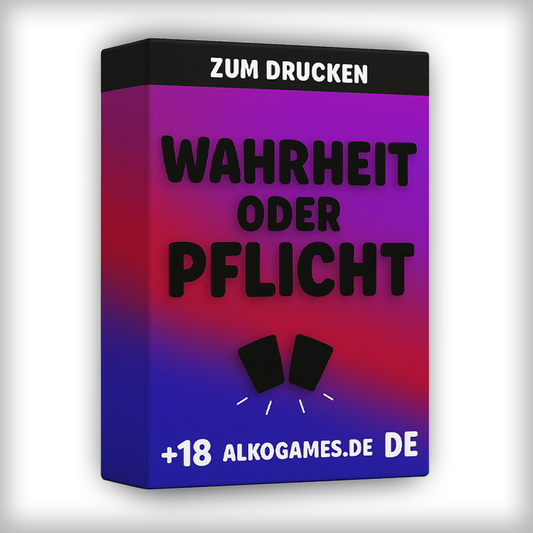 Spiel „Wahrheit Oder Pflicht“ (Zum Drucken)